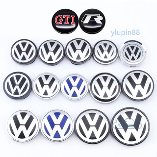 Vw ฝาครอบดุมล้อรถยนต์ สําหรับ Volkswagen Polo Passat B7 CC Jetta Golf GTI Tiguan Touran Santana Cross Lavida C-Trek