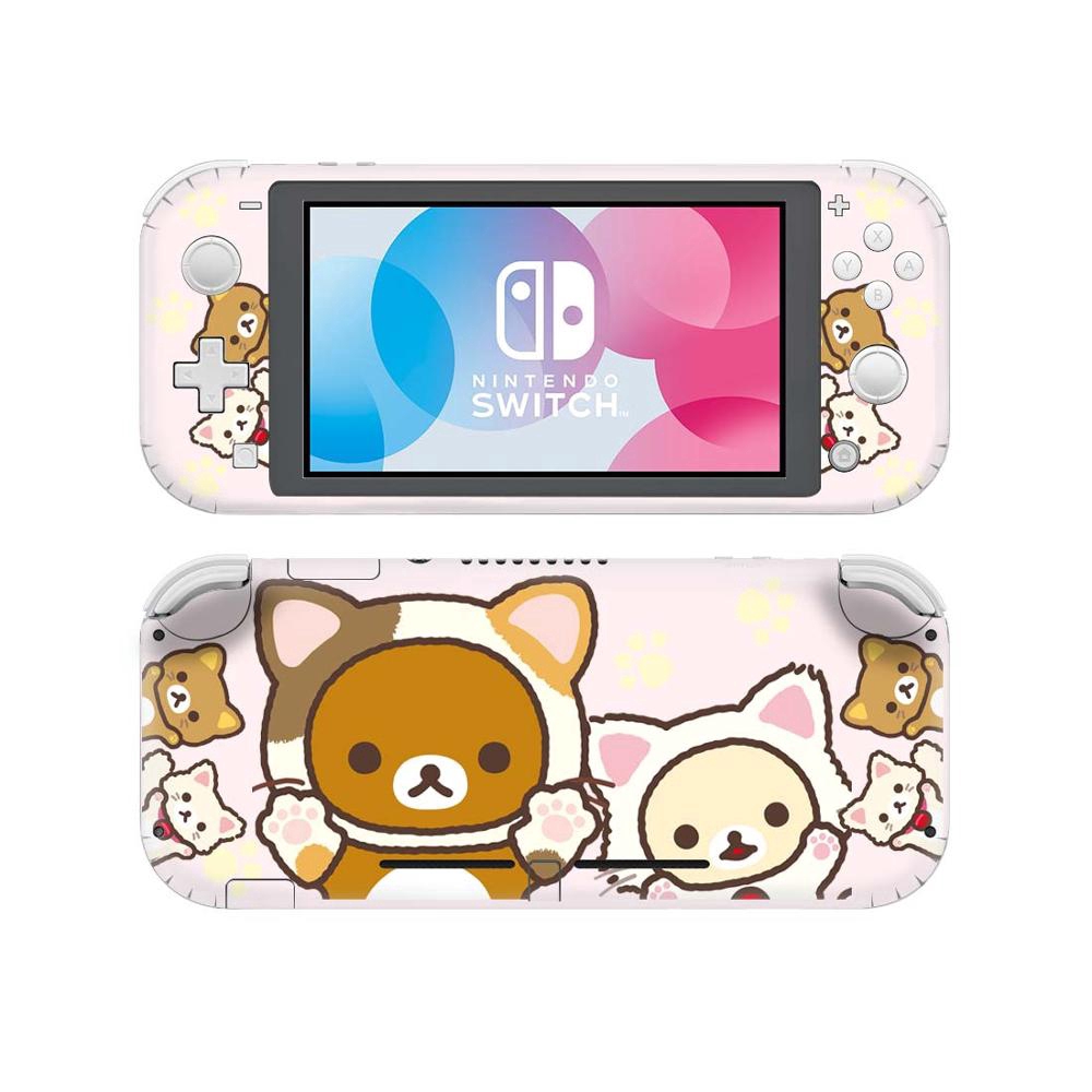 Nintendo Switch Rilakkuma Korilakkuma Nintendo Switch Lite Skin Stickers Pegatina NS Lite sticker Adesivos