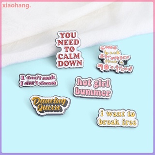 เข็มกลัดแบนเนอร์ลายการ์ตูน Slogan Pins The Power Of Words สําหรับเด็ก