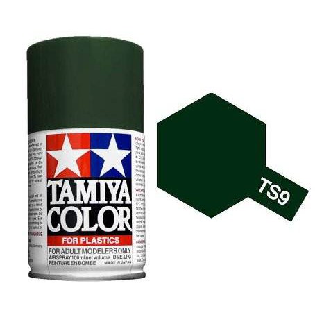 สีสเปรย์ TAMIYA TS-9 British Green (100 ml)