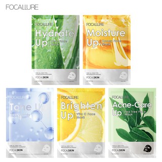 Focallure มาส์กหน้า เอสเซ้นธรรมชาติ ให้ความชุ่มชื้น ดูแลผิว 1 ชิ้น