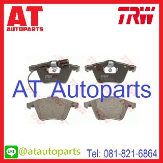 ผ้าเบรคชุดหน้า AUDI TT 8J3, 8J9 1.8L TFSI, ROADSTER 2007 GDB1809 //ยี่ห้อ TRW //ราคาขายต่อชุด