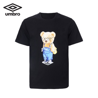 Umbro Spring/Summer 2021 new mens characteristic bear print all-match casual sports short-sleeved T-shirt