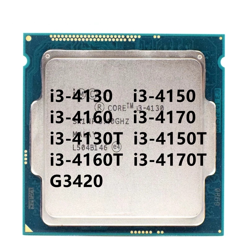 โปรเซสเซอร์ CPU แบบดูอัลคอร์ i3-4130 i3-4150 i3-4160 i3-4170 i3-4130T i3-4150T i3-4160T i3-4170T G34