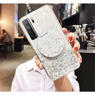 เคสโทรศัพท์มือถือลายกลิตเตอร์สําหรับ Huawei Nova 8 8SE 8Pro 8i Huawei Nova 7 7SE 7Pro 7i Huawei Nova 5T Huawei Nova 3i