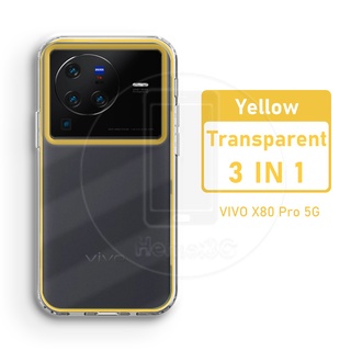 Vivo X80 Pro X80Pro เคสโทรศัพท์ TPU พลาสติกแข็ง แบบใส