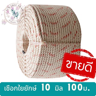 เชือกใยยักษ์ 10 มิล 100 ม. ใช้มัดสิ่งของและอื่นๆ