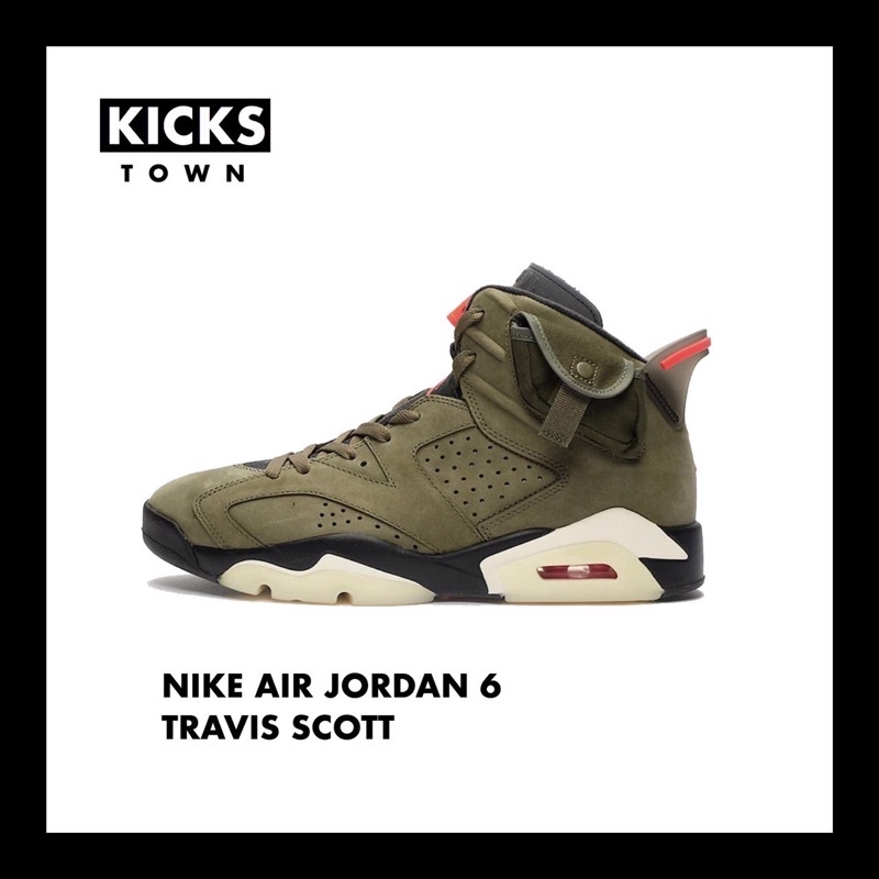 NIKE AIR JORDAN 6 TRAVIS SCOTT