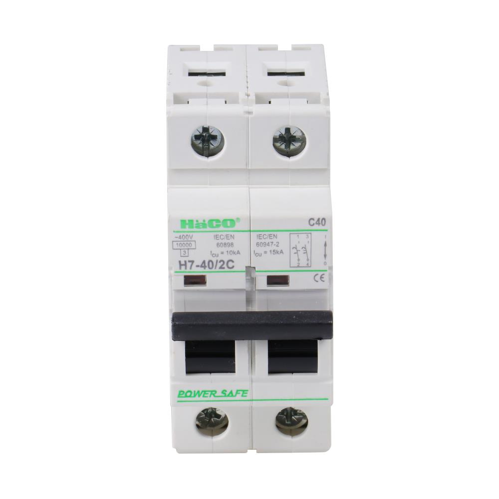 เบรกเกอร์ HACO H7-40/2C 40A 2P