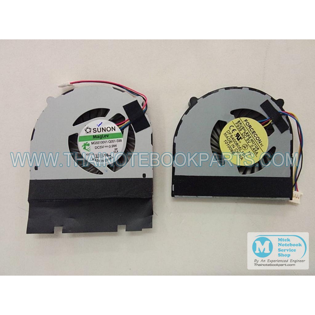 พัดลม ระบายความร้อน โน้ตบุ๊ค Acer Aspire 4810T 5810T - MG55100V1-Q050-S99 Cooling Fan (สินค้าใหม่)