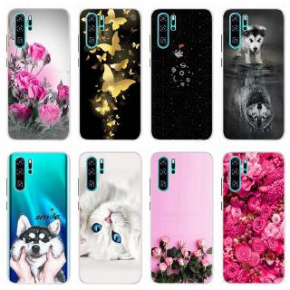 tpu เคสโทรศัพท์ซิลิโคนพิมพ์ลายสําหรับ huawei p 30 pro/p30 lite/p 30