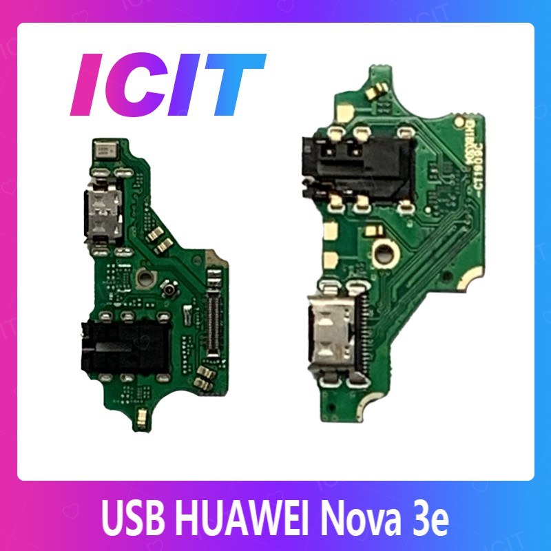 Huawei P20 Lite/Huawei Nova 3e/ANE-LX2 อะไหล่สายแพรตูดชาร์จ แพรก้นชาร์จ（ได้1ชิ้นค่ะ) ICIT 2020