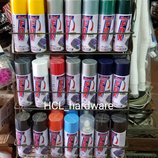 สีสเปรย์ FOX ( 15 เฉดสี ) สีพ่น สเปรย์พ่นสี