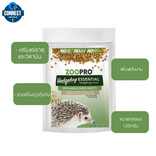 Exotic Nutrition - แบ่งขาย อาหารสำหรับน้องเม่น ซูโปร เฮดจ์ฮอก เอสเซนเชียล (ZOOPRO HEDGEHOG ESSENTIAL) 100 กรัม.