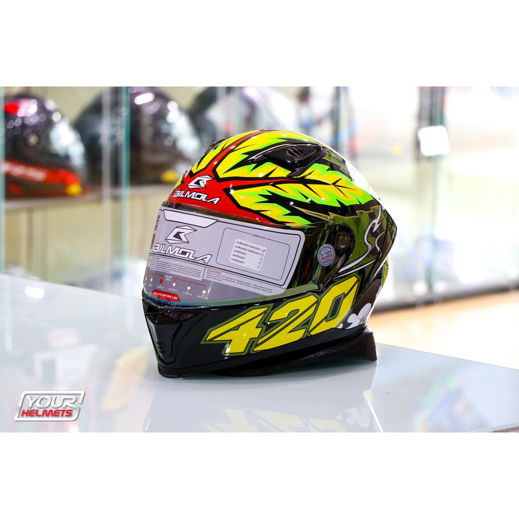 หมวกกันน็อค BILMOLA HELMETS VELOCE 420 GREEN