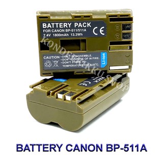 (PACK2) BP-511  BP-511A  BP511 Camera Battery for Canon 1D,10D,20D,30D,40D,50D,5D,300D,G1,G2,G3,G5,G6,Pro 1