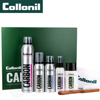 Collonil Carbon Set เป็นนวัตกรรมคาร์บอนที่ใหม่ล่าสุด ปกป้องได้ยาวนานกว่า และมีประสิทธิภาพดีที่สุด ใช้ได้กับหนังและผ้า