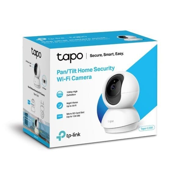 กล้อง WiFi กล้อง TP-LINK Tapo C200 Pan Tilt Home Security Wi-Fi ไร้สาย ยึด c 200 pt