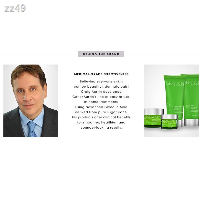 ﹊TheSkincare.TH CANE + AUSTIN Acne Retexture Pad 2/5 แผ่นเช็ดผิว