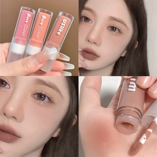 ร้านแนะนำ✨พร้อมส่ง พร้อมส่ง จัดส่งฟรี ✨Uslike บลัชออนเนื้อครีม กํามะหยี่ นุ่ม เรียบเนียน ใส ติดทนนาน 3 สี img 3