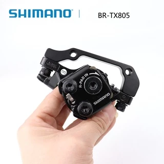 Shimano Tourney TX805 คาลิปเปอร์ดิสก์เบรกพร้อมแผ่นเรซินด้านหน้าด้านหลังเบรค MTB ดิสก์เบรกกลอัพเกรดสําหรับ m375