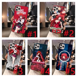 Vivo X60 X70 X80 Pro T1 T1X Y36 Y02S Y71 Y21T 230411 เคสโทรศัพท์มือถือ แบบนิ่ม พิมพ์ลาย Akeno Rias Gremory High School สีดํา สําหรับ Dxd
