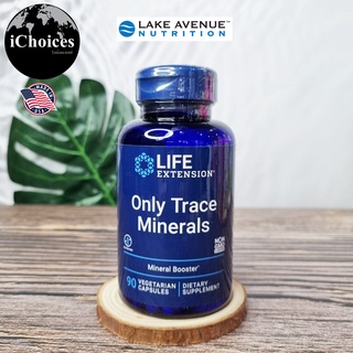 [Life Extension] Only Trace Minerals 90 Vegetarian Capsules แร่ธาตุรวม