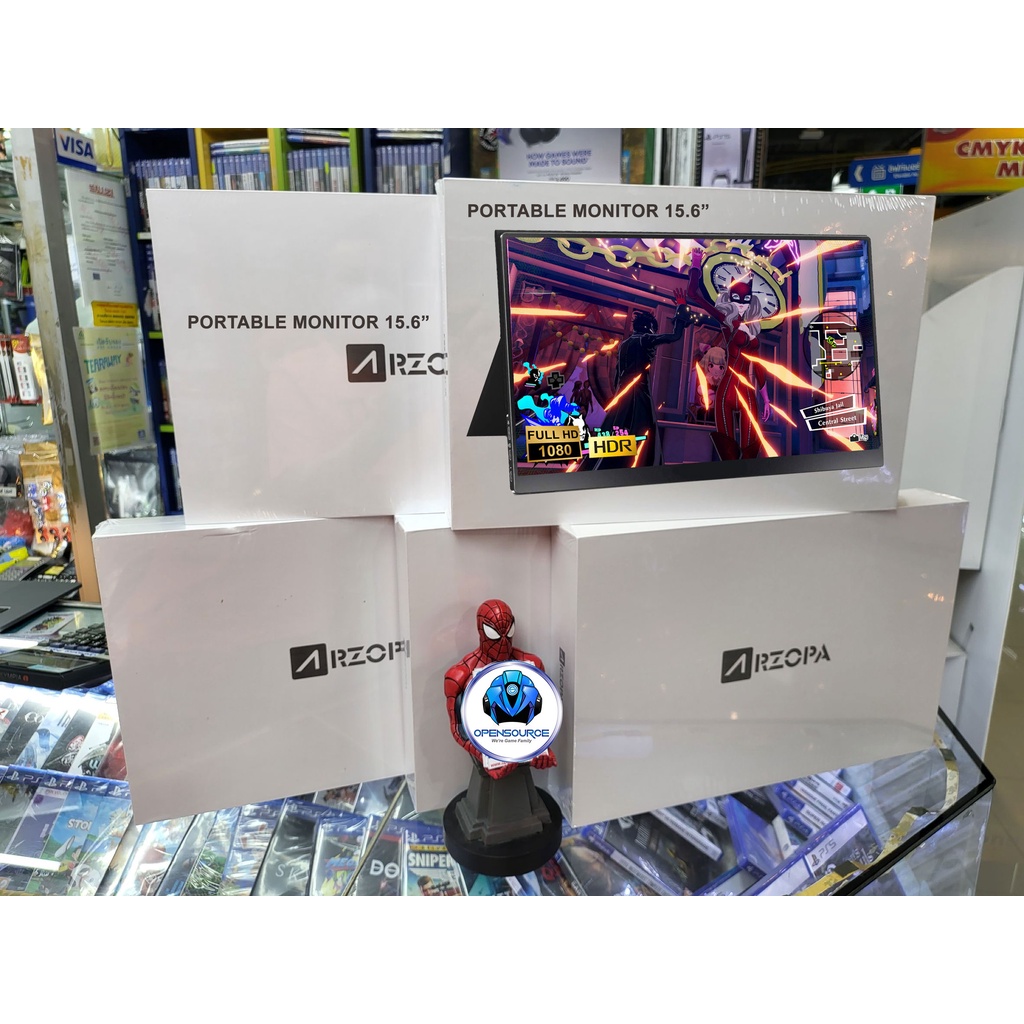 [พร้อมส่ง ทันที]ARZOPA Mobile Monitor Portable จอพกพา รองรับทั้ง Nintendo Switch, PS5, PS4 & PC