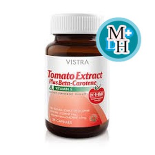 VISTRA Tomato Extract Plus Beta-Carotene 30 เม็ด 06552