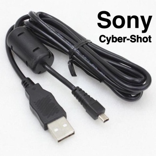 สายชาร์จกล้องดิจิตอล Sony Cybershot Dsc - W800 / Dsc - W810 สำหรับรุ่นรูเล็ก 8 Pin Nikon Fuji Konica Olympus Panasonic