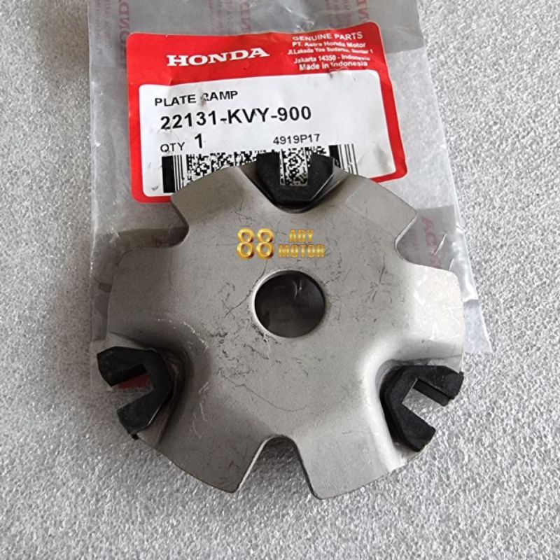 KVY แผ่นลูกกลิ้งสําหรับ Beat, Scoopy, Spacy Lama / Ahm Honda คาร์บูเรเตอร์ 22131-KVY-900