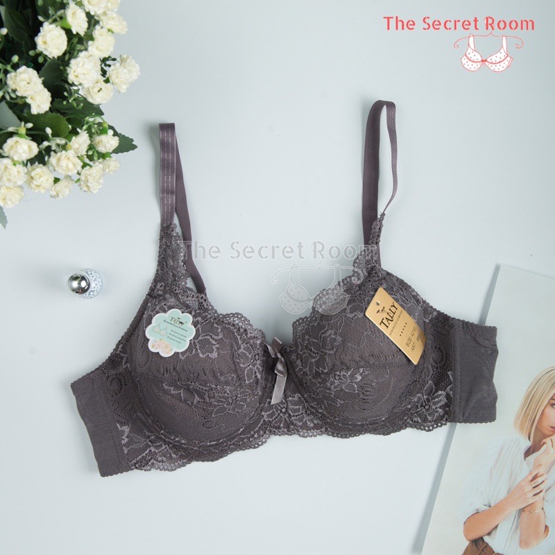 สนิทสนม BRA BH 988 I CUP C | THERE IS A WIRE I Ery THIN FOAM | ANTI-ITCHING ลูกไม้ MATERIAL | ขนาด 3