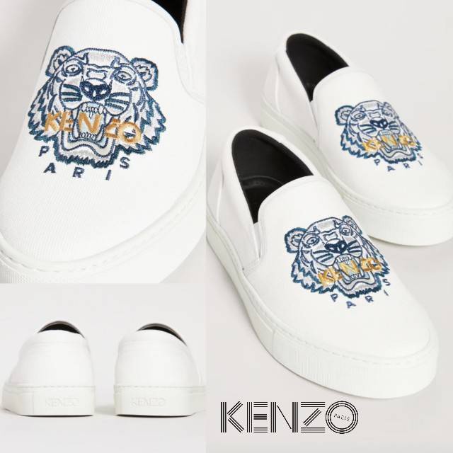 [เก็บ code ลดเพิ่ม 1000]รองเท้า Kenzo Tiger Slip-on**Made in Spain ของเเท้