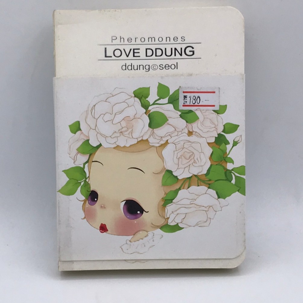 สมุดโน้ต PHEROMONES LOVE DDUNG DDUNG@SEOL มีเส้น