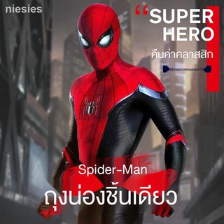 ชุดสไปเดอร์แมน เด็กและผู้ใหญ่ spiderman ชุดซุปเปอร์ฮีโร่ ชุดแฟนซีRemitoni เลนส์สไปเดอร์แมนเสื้อผ้ารัดรูปคอสเพลย์สำหรับผู