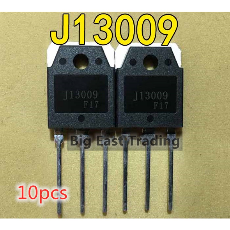 10 ชิ้น FJA13009 J13009 ทรานซิสเตอร์เชื่อม TO-3P 700V 12A,รับประกันคุณภาพ