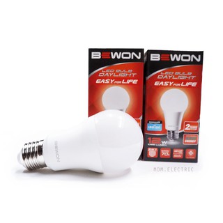 BEWON หลอดไฟ LED 12W หลอดแอลอีดี Blub LED BEWON 12W แพ๊ค 2 หลอด - แสงเดย์ไลท์