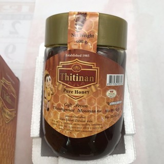 🔥🔥👍น้ำผึ้งแท้ 100% Thitinan pure honry น้ำหนัก 600g [K33]