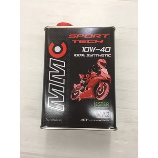 น้ำมันเครื่องสังเคราะห์100% MMC SPORT TECH 4T 10W-40 (0793591002507)