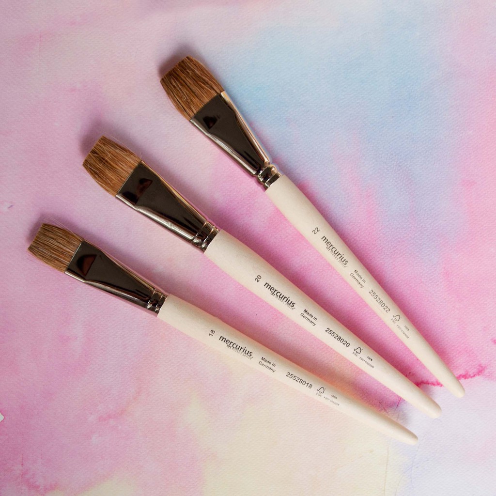 Paintbrush Cow Hair for Kindergarten – 22mm ราคา ถูกที่สุด ดีลบีเคเค