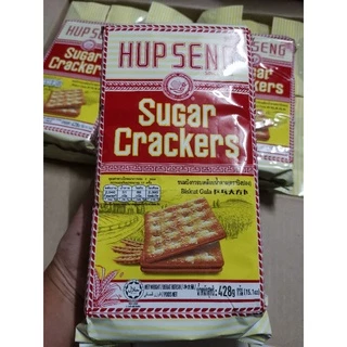 ถูก‼️ขนมฮับเส็ง ขนมปังกรอบ 428 กรัมรสดั้งเดิม Hup Seng ครีมแครกเกอร์ตราปิงปอง และฮับเส็งขนมปังกรอบรสเคลือบน้ำตาล