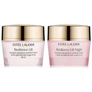 Set Estee Lauder Resilience Lift Face and Neck day&amp;night15ml