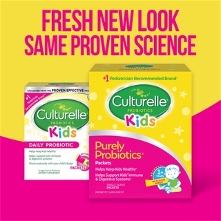 Culturelle Kids Packets Daily Probiotic Supplement เด็ก แพ็คเก็ต อาหารเสริมโปรไบโอติกรายวัน