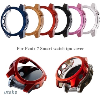 Utake เคสกันกระแทก ล้างทําความสะอาดได้ สําหรับ Garmin Fenix 7 Fenix 7S Fenix 7X