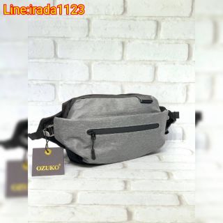 OZUKO WATERPROOF MEN WAIST BAG FUNNY PACK​ ของแท้​ ราคาถูก