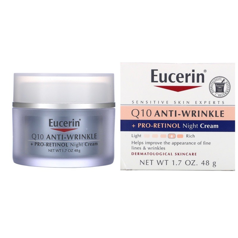eucerin retinol night cream