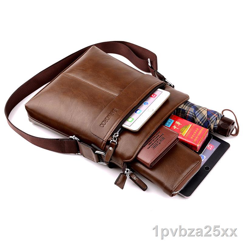 ๑ ของแท้ Barnes & Noble Kangaroo Men s Messenger กระเป๋าไหล่กระเป๋า
