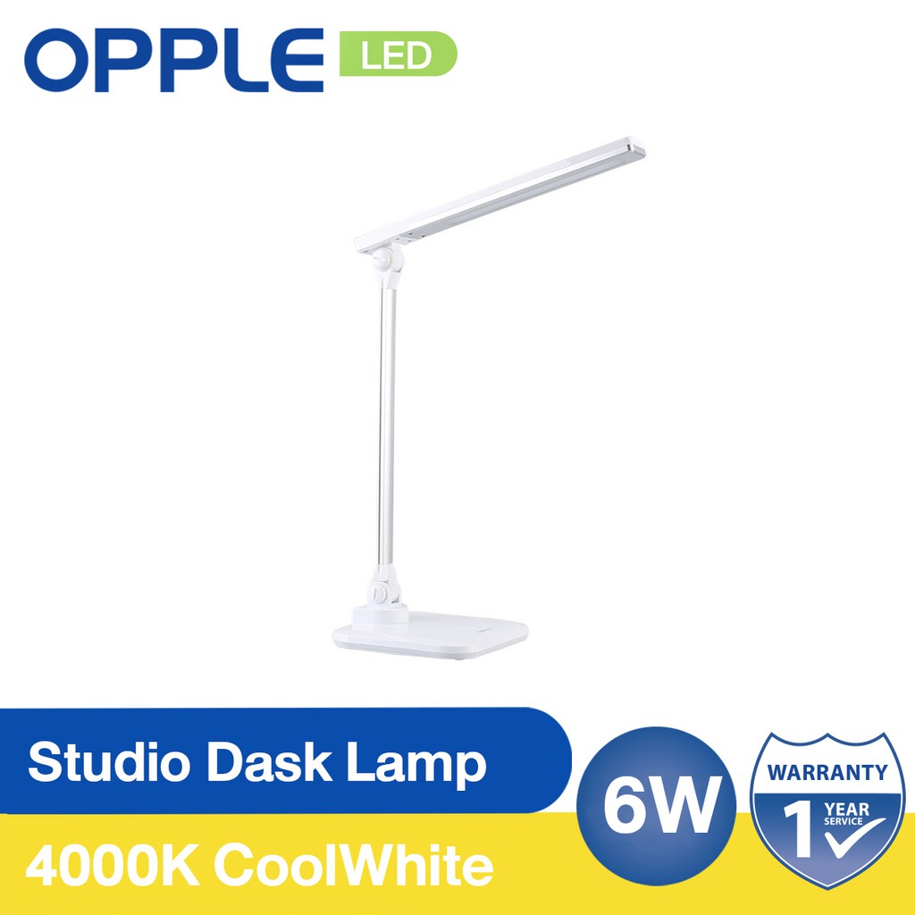 OPPLE โคมไฟตั้งโต๊ะ Studio Desk Lamp 6W ปรับแสงได้ 9 ระดับ (OP-00099)