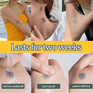 【COCO Magic tattoo】สติกเกอร์รอยสักชั่วคราว กึ่งถาวร ขนาดเล็ก กันน้ํา ติดทนนาน 15 วัน