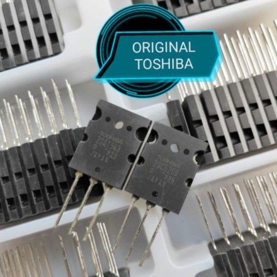 TOSHIBA ทรานซิสเตอร์ 2SC5200-2SA1943 TOSHIBA C5200 A1943 TR FINAL ORIGINAL DIFUSED ASSEMBOLED JAPAN 